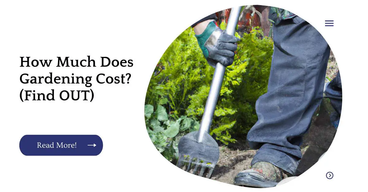 How Much Does Gardening Cost? (Find OUT)
