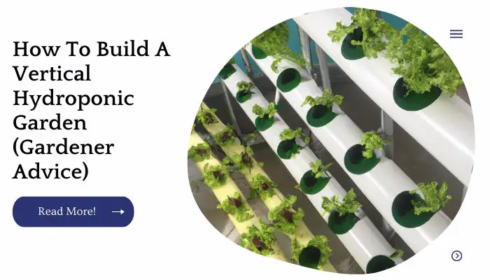How To Build A Vertical Hydroponic Garden (Gardener Advice)